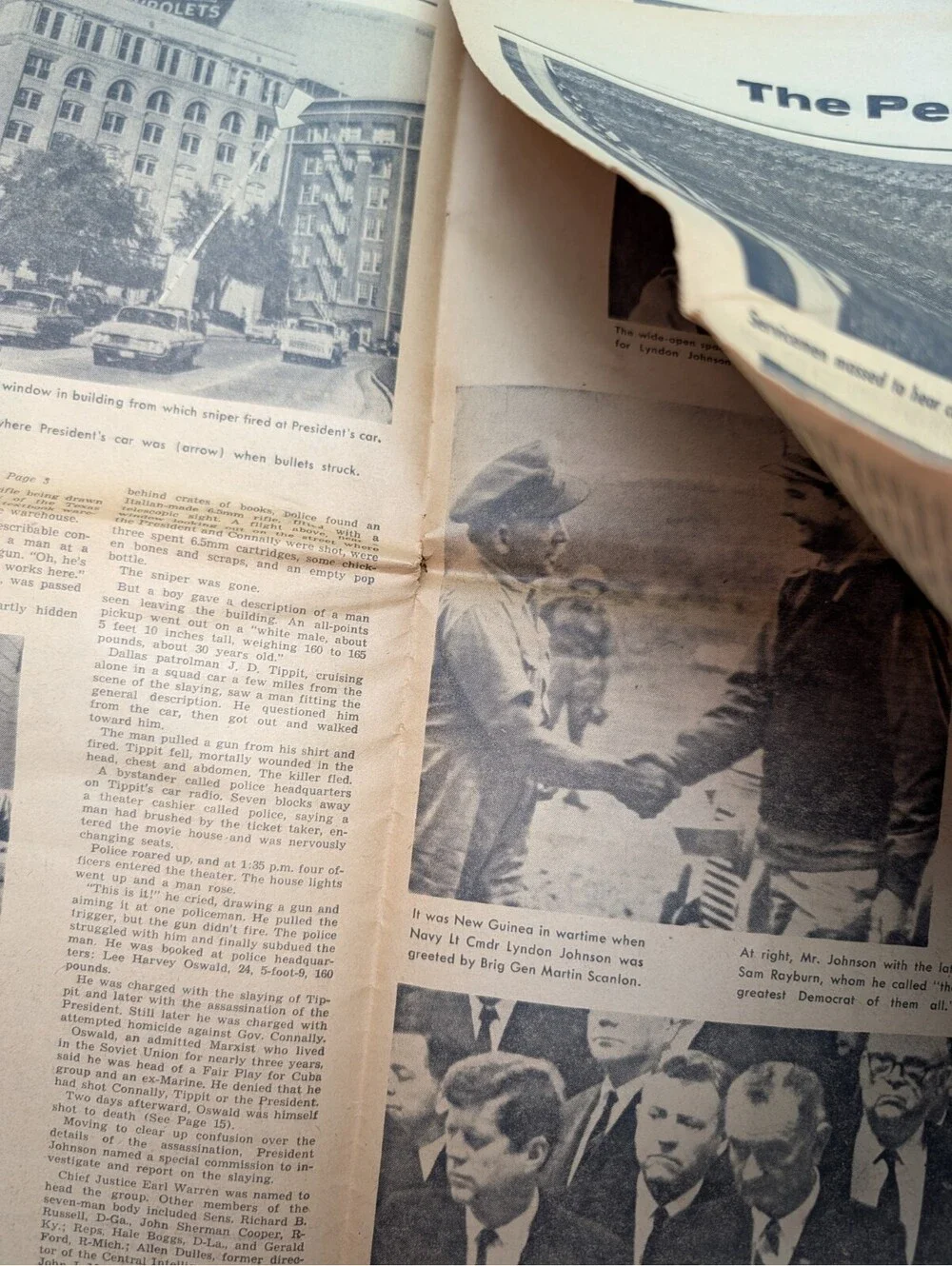 Star & Stripes Newspaper JFK Assassination Vintage Kennedy 1963